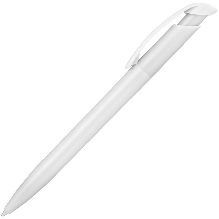 Ручка шариковая Clear Solid, белая фото 5