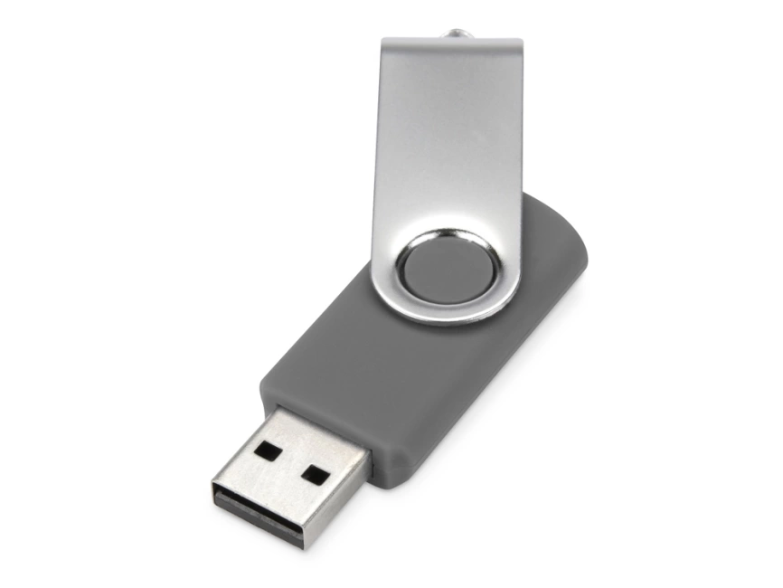 Флеш-карта USB 2.0 32 Gb Квебек, серый фото 2