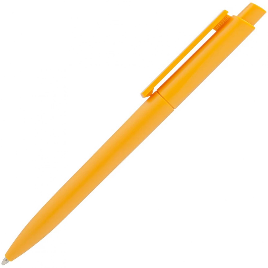 Ручка шариковая Crest, оранжевая фото 3