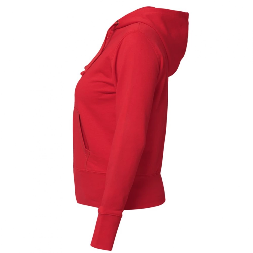 Толстовка женская Hooded Full Zip красная, размер XXL фото 2