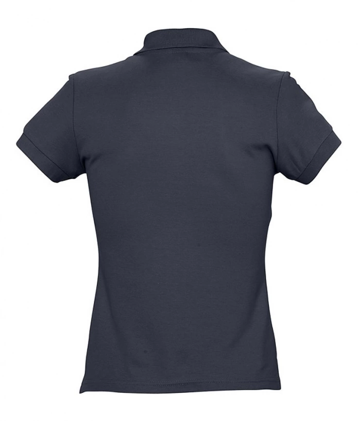 Рубашка поло женская Passion 170 темно-синяя (navy), размер L фото 2