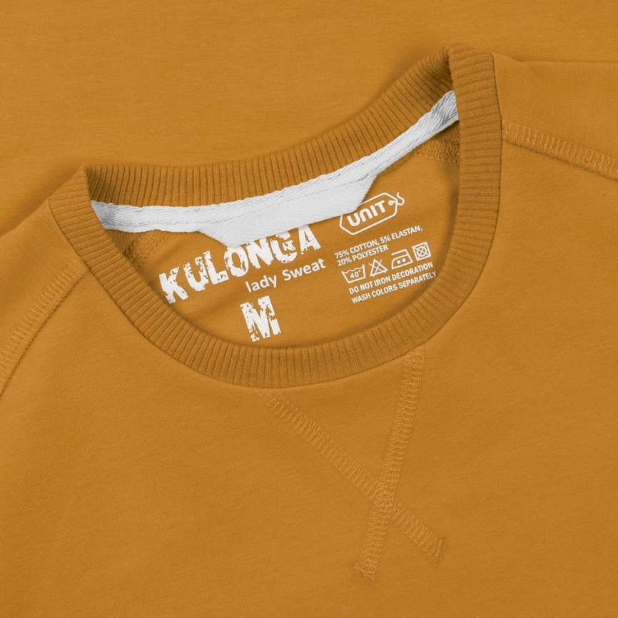 Свитшот женский Kulonga Sweat горчичный, размер XXL фото 3