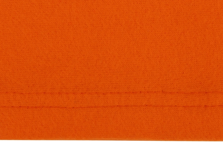 Плед из флиса Polar XL большой, оранжевый фото 3