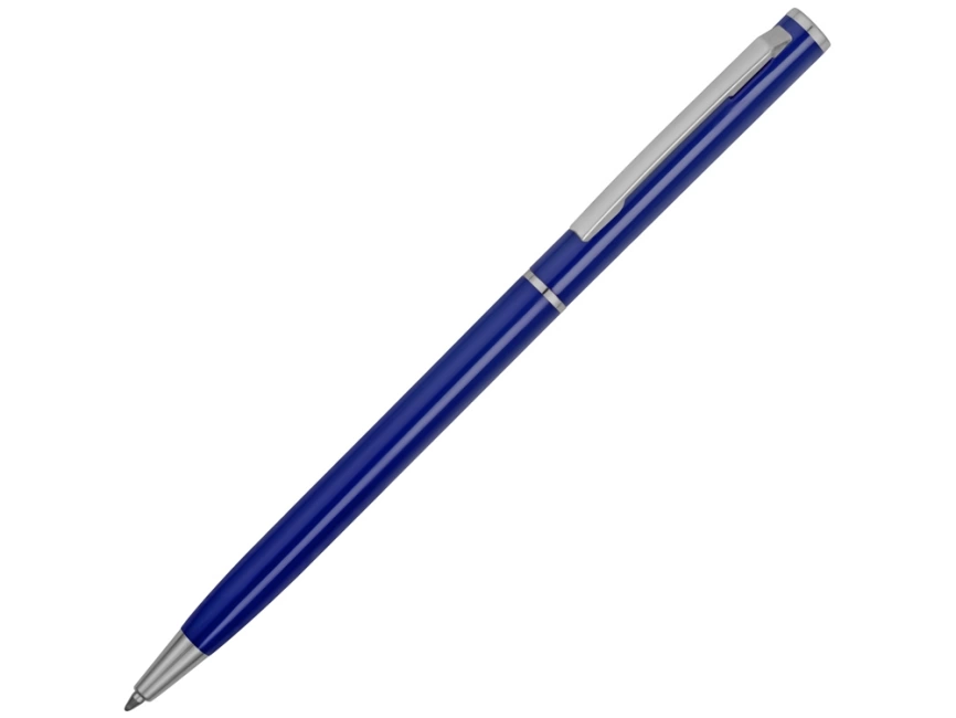 Подарочный набор Reporter Plus с флешкой, ручкой и блокнотом А6, синий фото 3