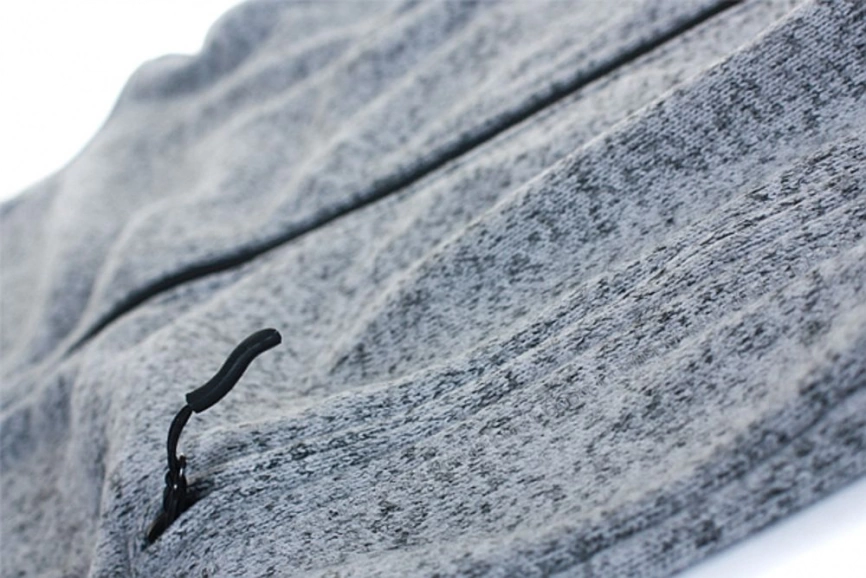 Куртка флисовая мужская Richmond, серый меланж, размер S фото 3