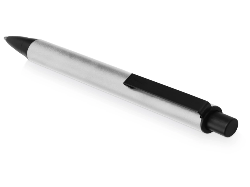 Ручка металлическая шариковая Ellipse овальной формы, серебристый/черный фото 4
