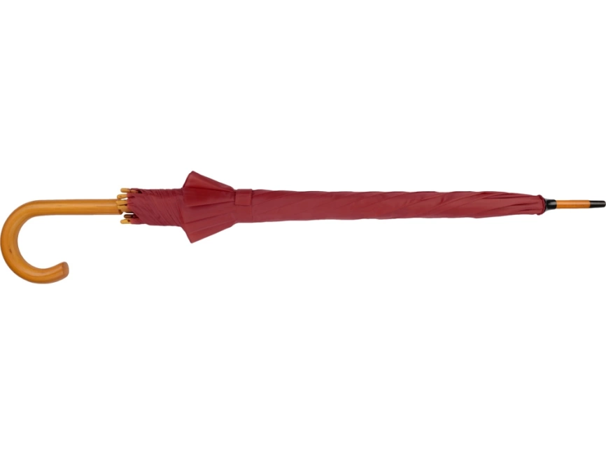 Зонт-трость Радуга, бордовый фото 6