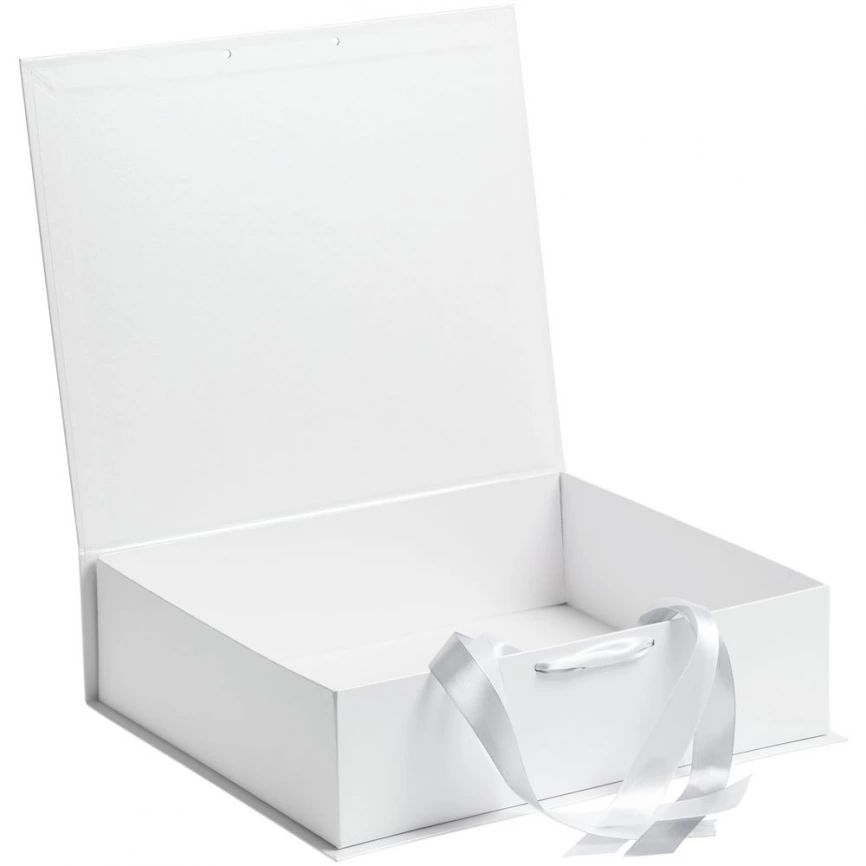 Коробка на лентах Tie Up, белая фото 2