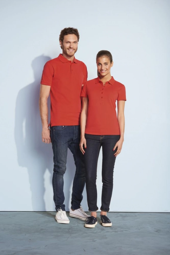 Рубашка поло мужская Phoenix Men серый меланж, размер S фото 5