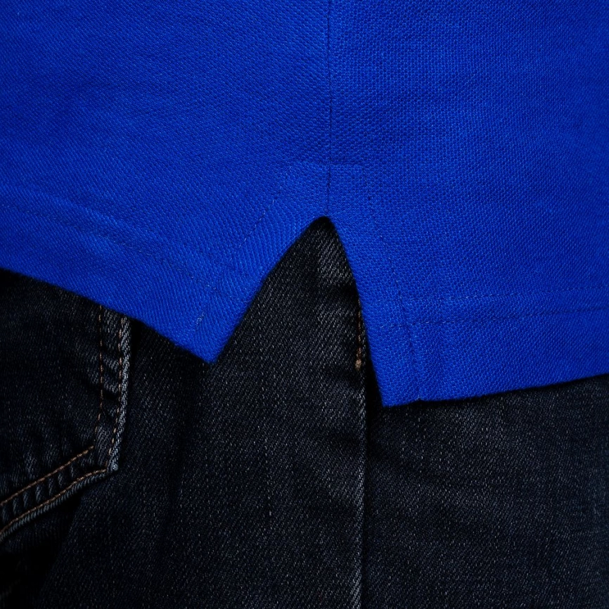 Рубашка поло Virma Stripes, ярко-синяя, размер L фото 4