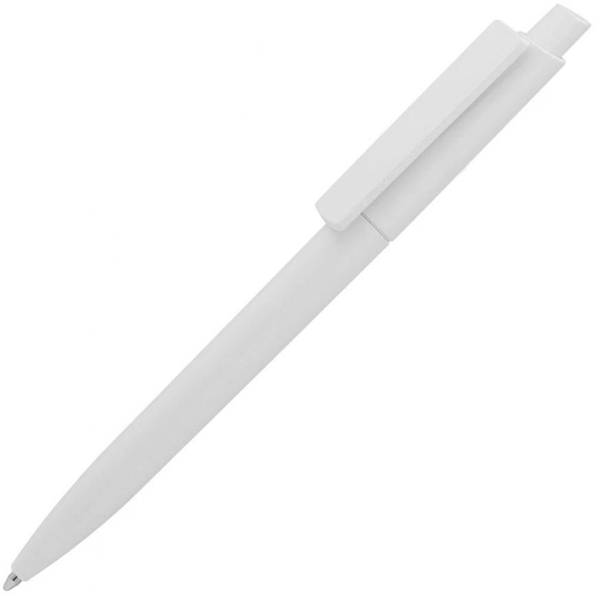 Ручка шариковая Crest, белая фото 1