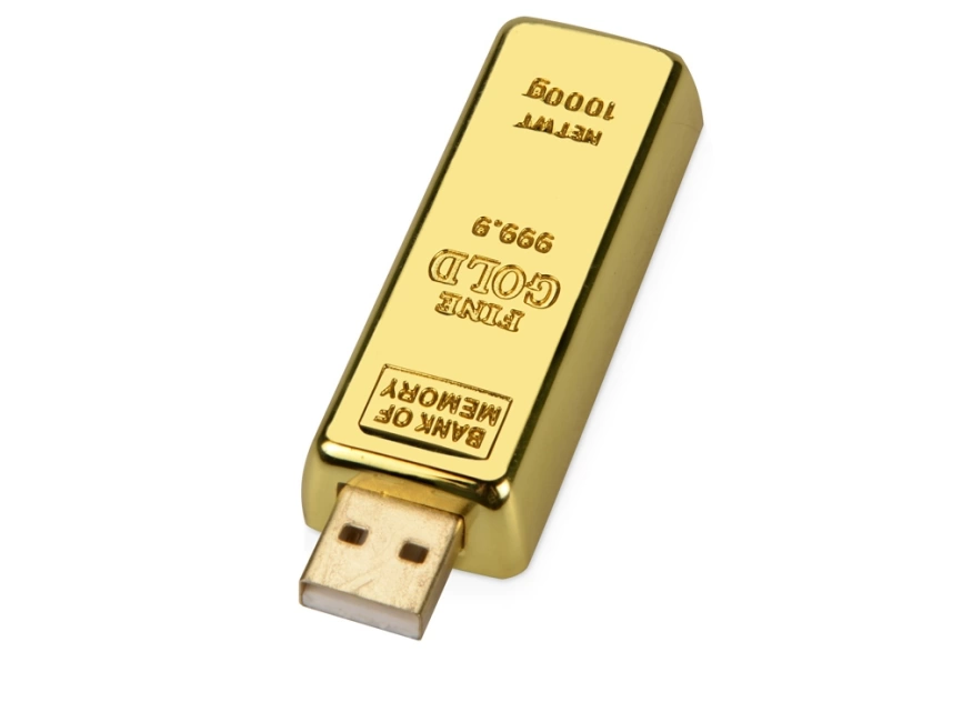 Флеш-карта Слиток золота  USB 2.0 на 4 Gb фото 2