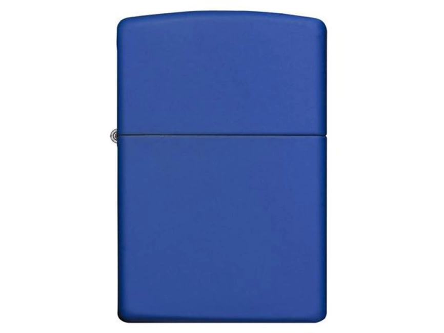 Зажигалка ZIPPO Classic с покрытием Royal Blue Matte, латунь/сталь, синяя, матовая, 38x13x57 мм фото 2