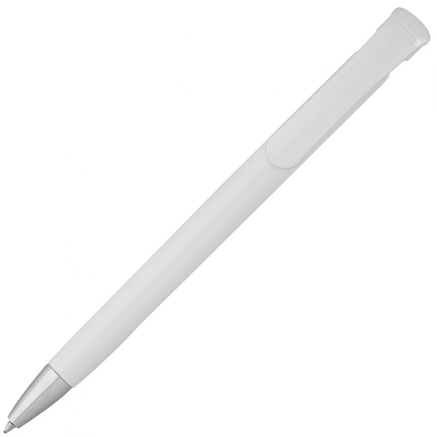 Ручка шариковая Bonita, белая фото 3