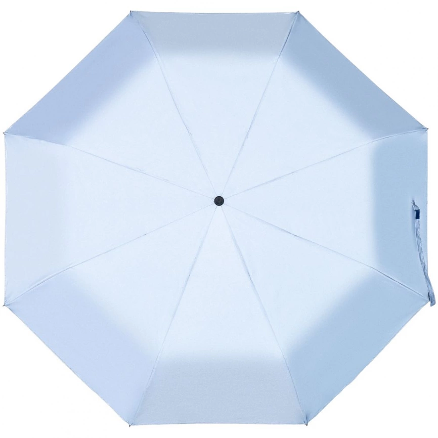 Зонт складной Manifest Color со светоотражающим куполом, синий фото 2