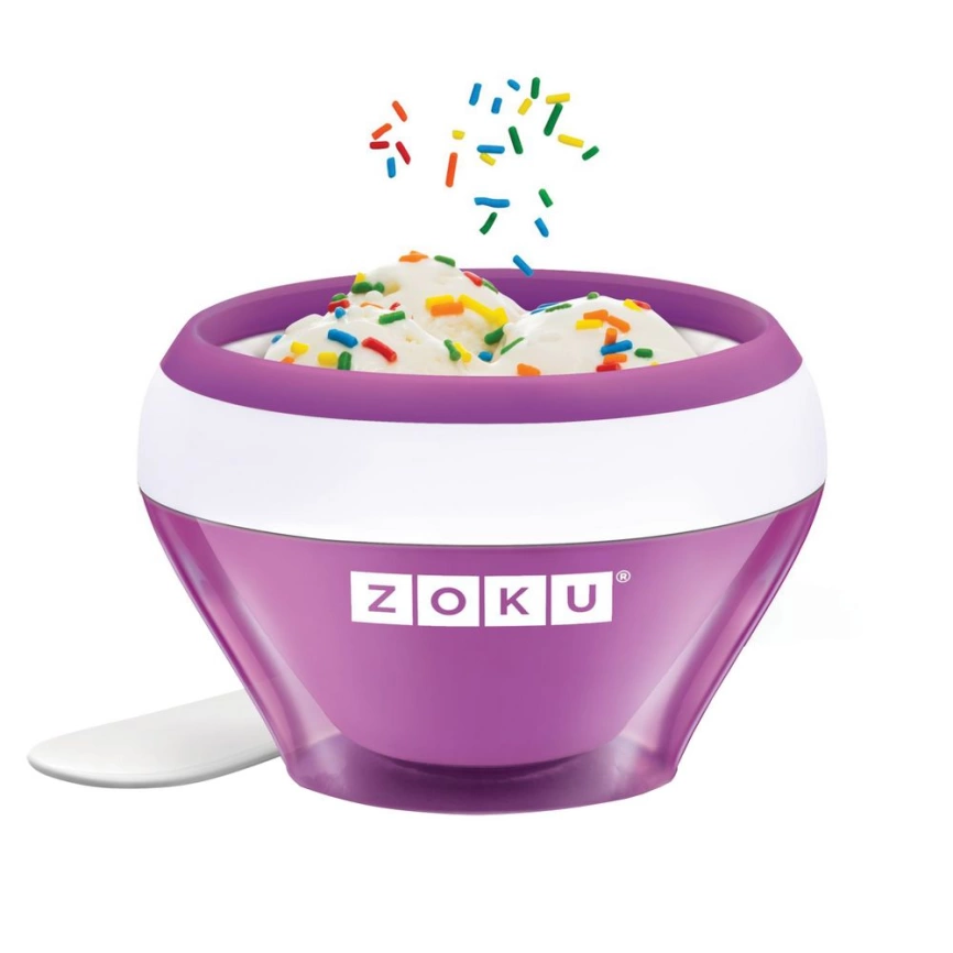 Мороженица Ice Cream Maker, фиолетовая фото 2
