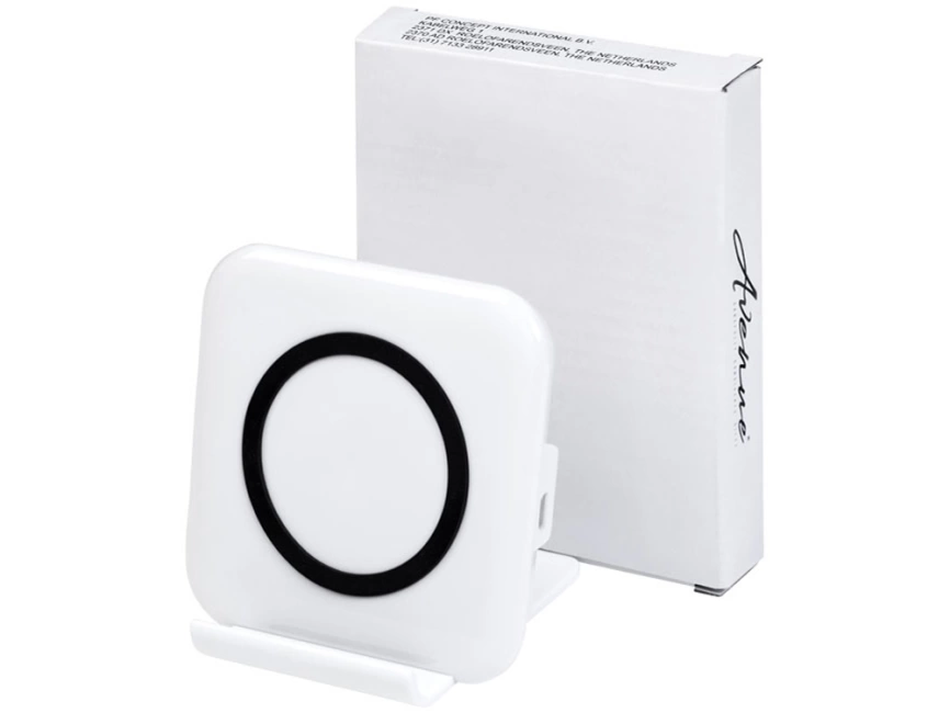 Беспроводная зарядка-подставка для смартфона Catena, белый фото 1
