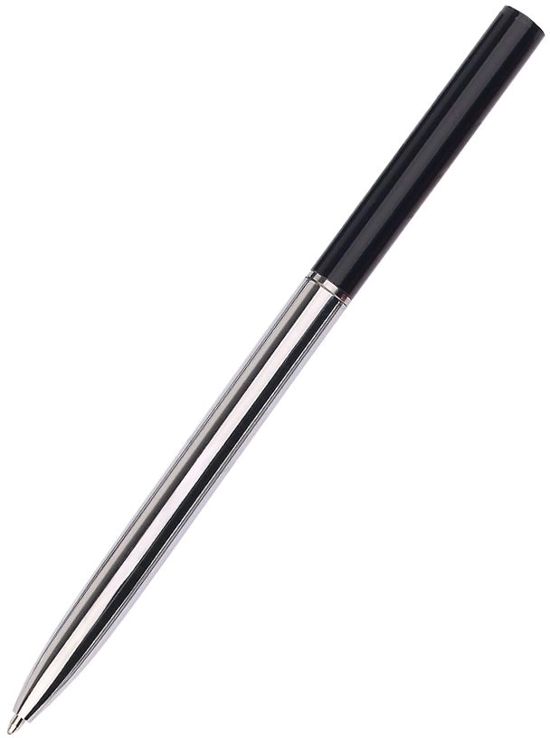 Ручка металлическая Avenue, чёрные фото 1