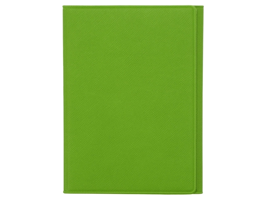 Обложка на магнитах для автодокументов и паспорта Favor зеленое яблоко/серая фото 3
