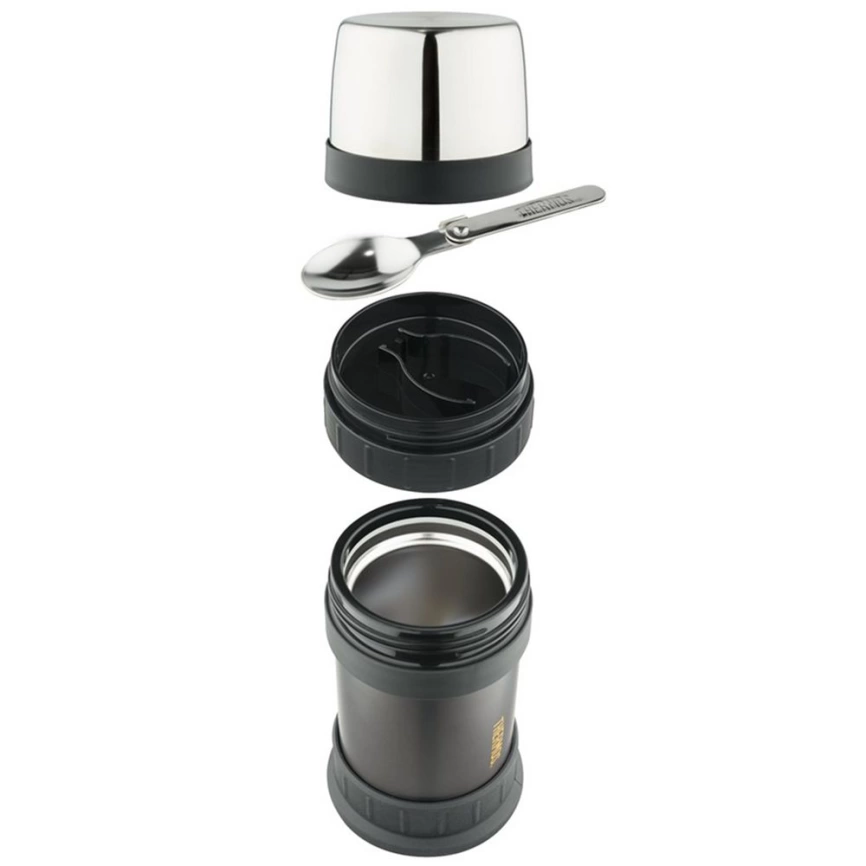 Термос для еды Thermos Work 2345GM, графитовый фото 3