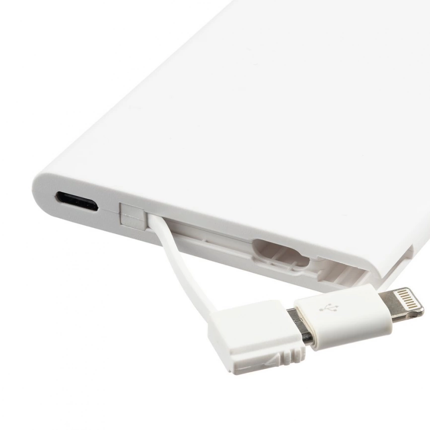 Внешний аккумулятор Easy Trick Comfort 4000 мАч, белый фото 4