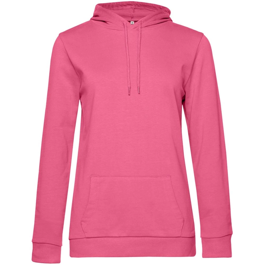 Толстовка с капюшоном женская Hoodie, розовая, размер M фото 1