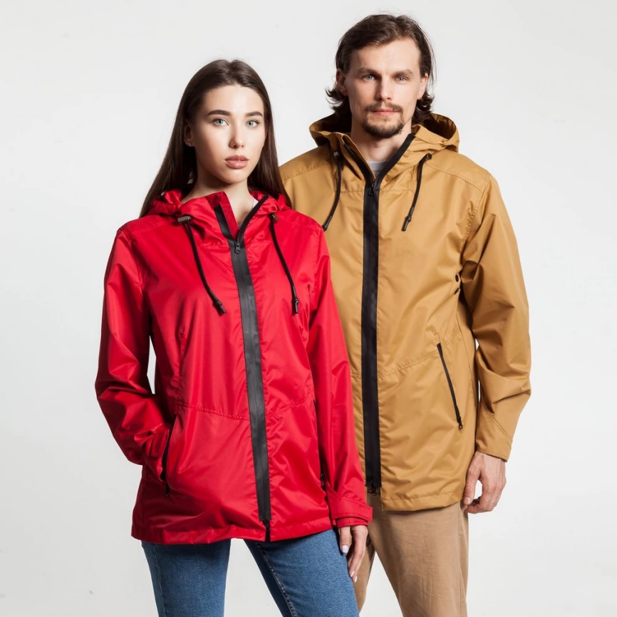 Ветровка женская Medvind серая, размер M фото 12