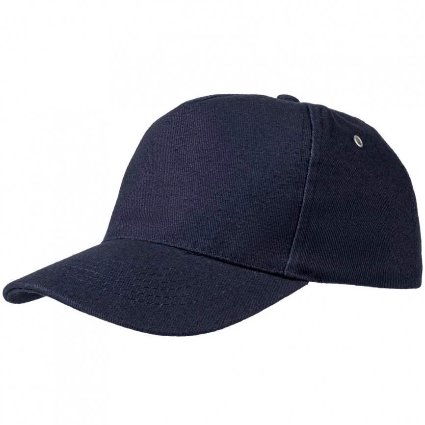 Бейсболка Unit Standard, темно-синяя фото 7