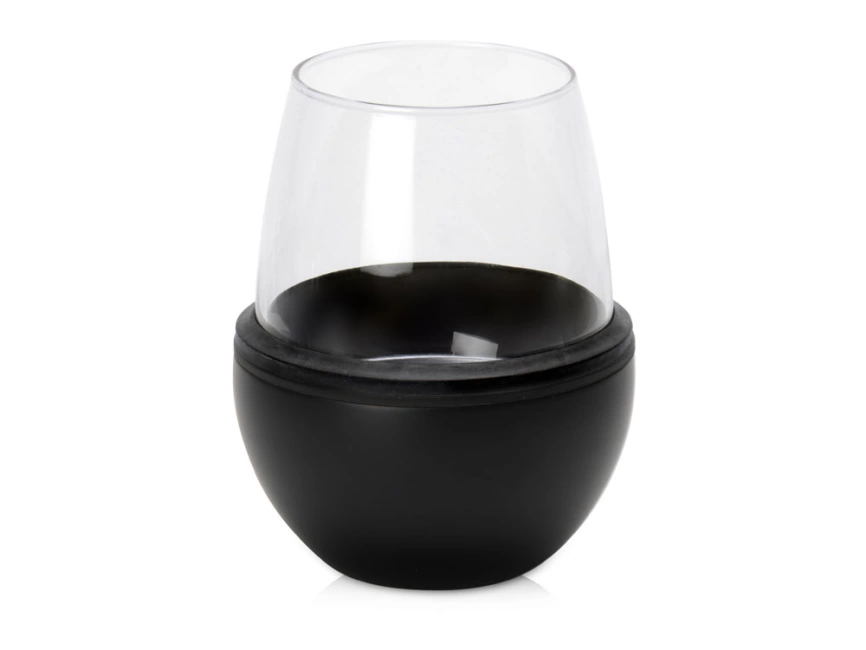 Тумблер для вина WINE KUZIE, черный фото 5