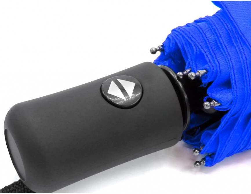 Автоматический противоштормовой зонт Vortex - Синий HH фото 4