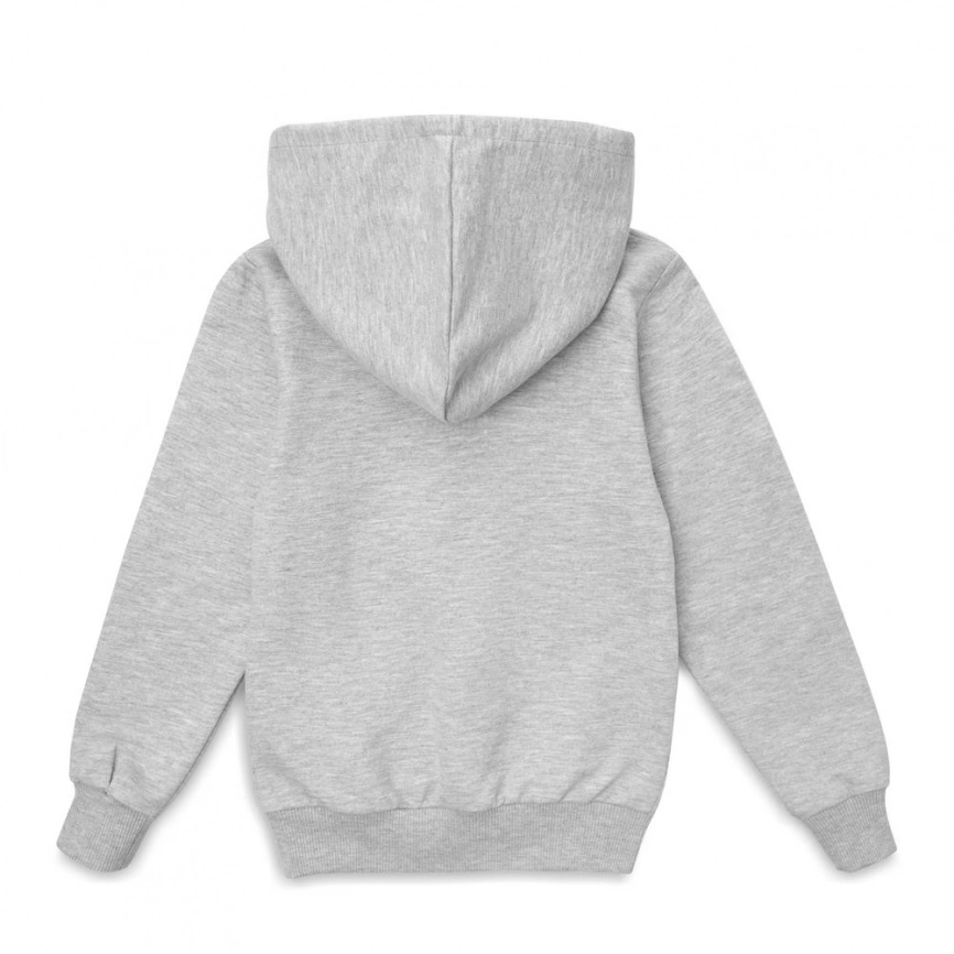 Толстовка с капюшоном детская Kirenga Kids, серый меланж, 6 лет фото 7