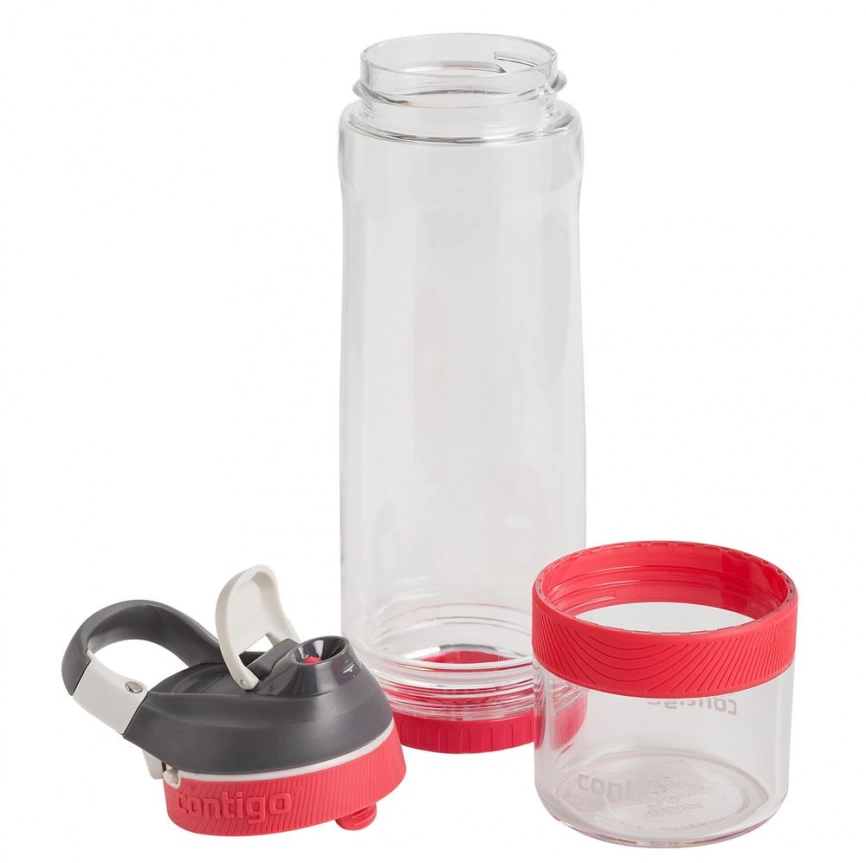 Бутылка для воды Cortland Infuser, красная фото 3