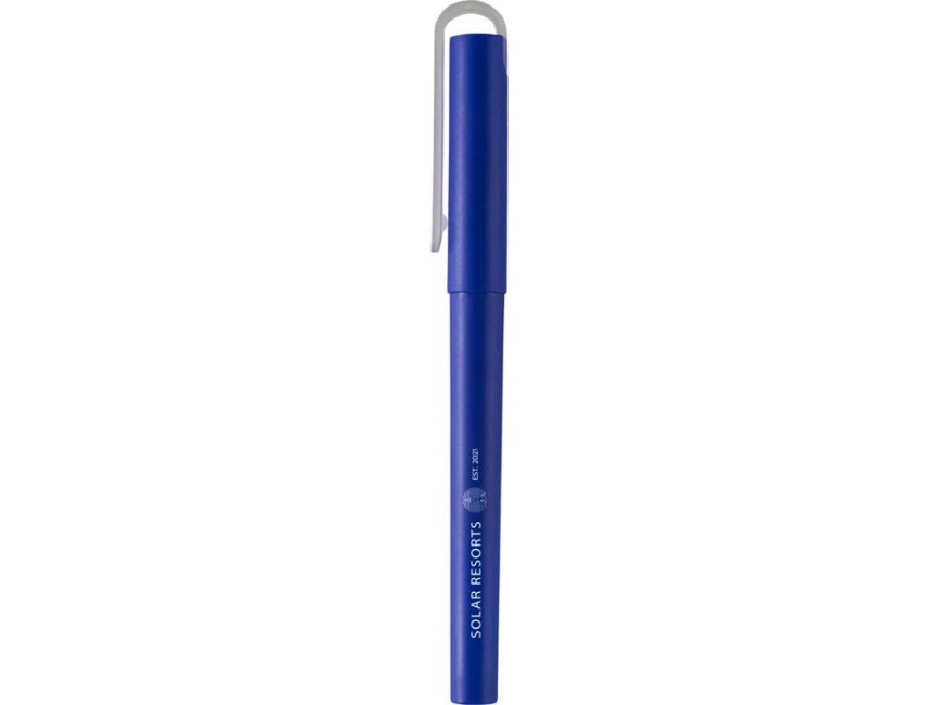 Гелевая шариковая ручка Mauna из переработанного PET-пластика, синий фото 4