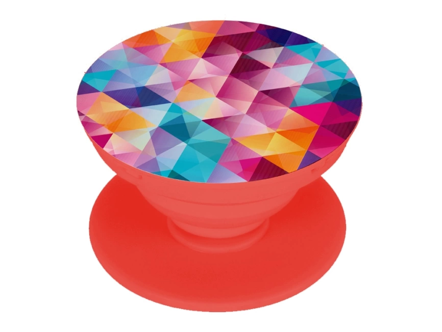 Держатель для телефона Pop Stand, красный фото 1