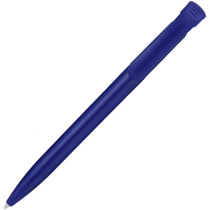 Ручка шариковая Clear Solid, синяя фото 6