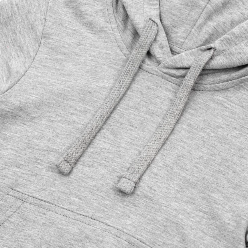 Толстовка с капюшоном детская Kirenga Kids, серый меланж, 6 лет фото 8