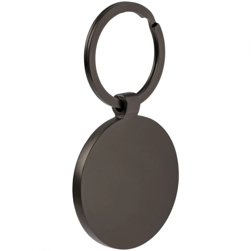 Брелок Gun Metal Circle, графитовый фото 2