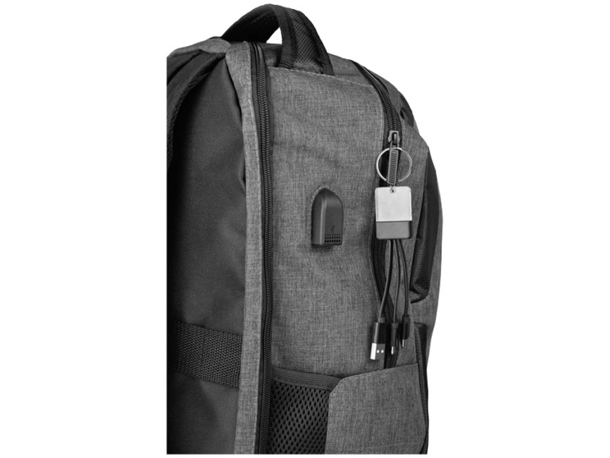 Кабель для зарядки Dazzle 3-в-1, черный фото 5