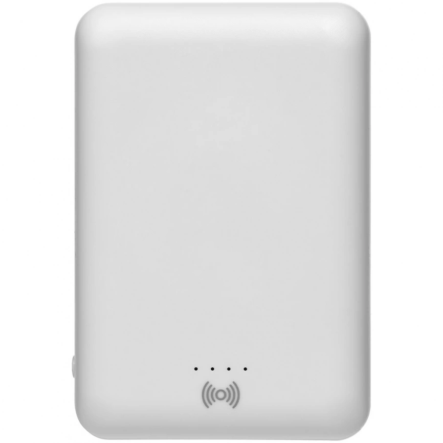 Аккумулятор с беспроводной зарядкой Full Feel Qi 10000 мАч, белый фото 2