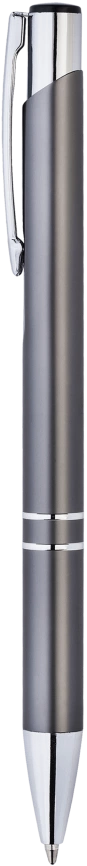 Ручка металлическая KOSKO, графитовая с серебристым фото 4