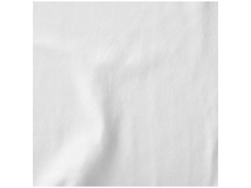 Футболка мужская Curve с длинным рукавом, белый фото 3