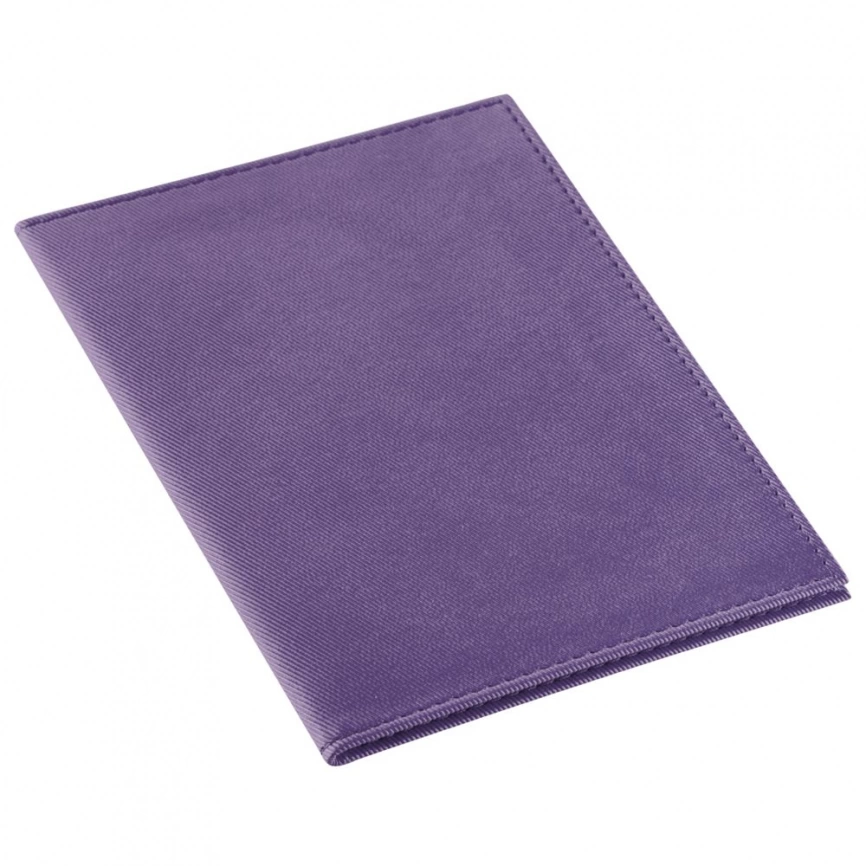 Обложка для паспорта Twill, фиолетовая фото 1