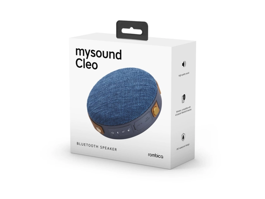 Портативная колонка mySound Cleo, 8 Вт Blue фото 5