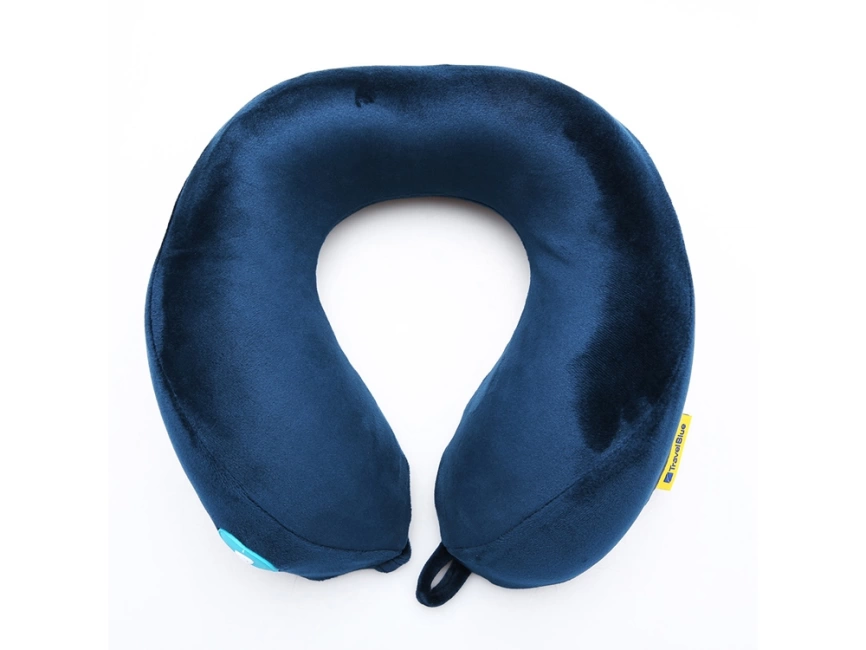 Подушка для путешествий со встроенным массажером Massage Tranquility Pillow, синий фото 2