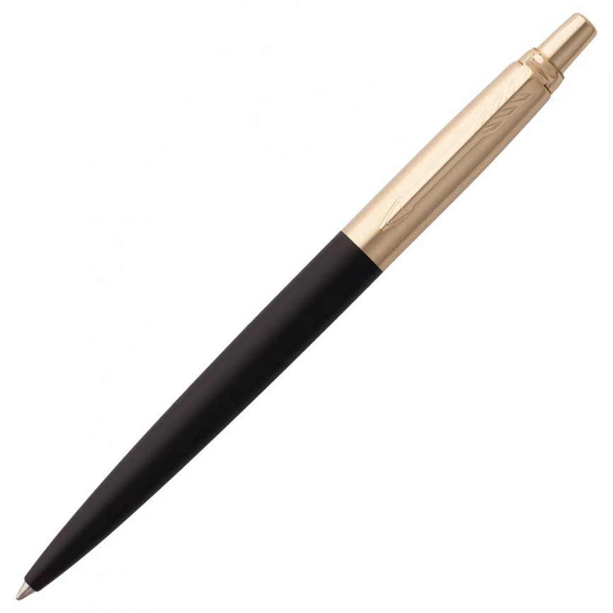 Ручка шариковая Parker Jotter Luxe K177, черный с золотистым фото 6