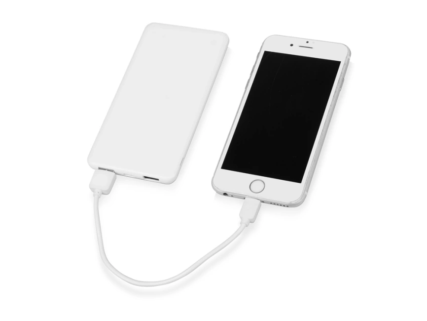 Портативное зарядное устройство Blank с USB Type-C, 5000 mAh, белый фото 2