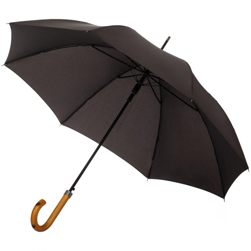 Зонт-трость LockWood ver.2, черный фото 1