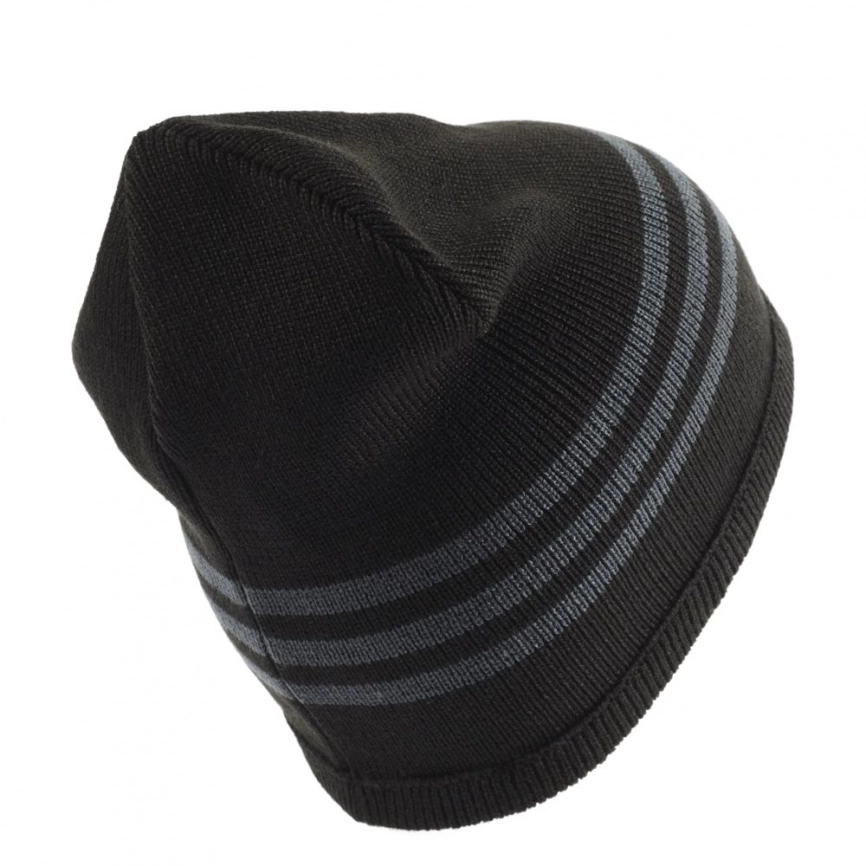 Шапка Tiro, черная с серым, размер 54 фото 2