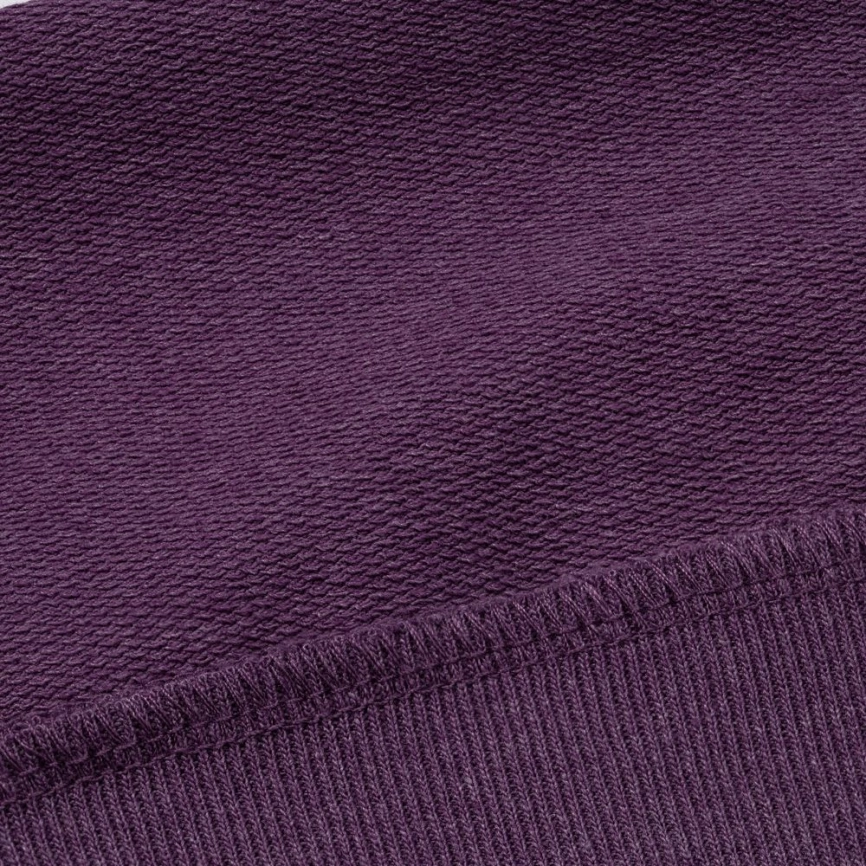 Толстовка с капюшоном унисекс Hoodie, фиолетовый меланж, размер S фото 10