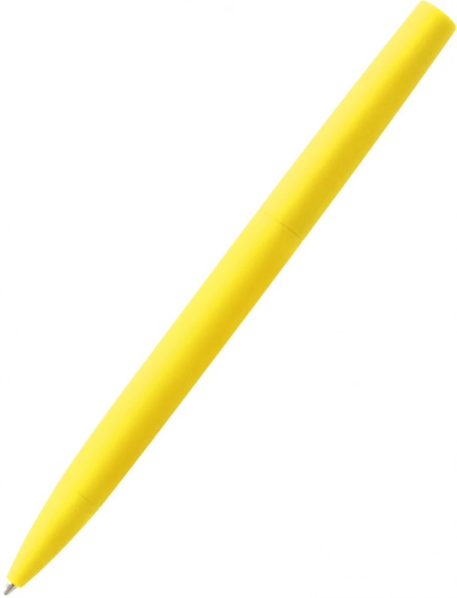 Ручка шариковая Mira Soft , жёлтая фото 3